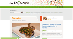 Desktop Screenshot of lafraisonnee.com